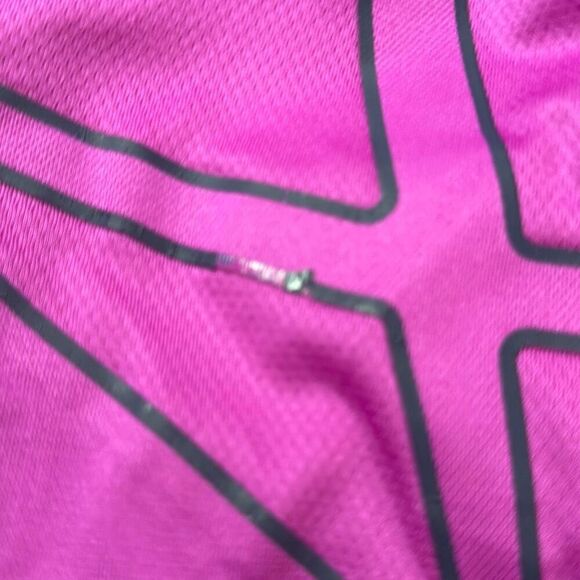 Nike Golf Polo Purple Black Dri Fit size L Large Short Sleeve LOOK - Picture 5 of 10